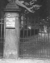 Main Gate at Calderpark Estate, Broomhouse.
